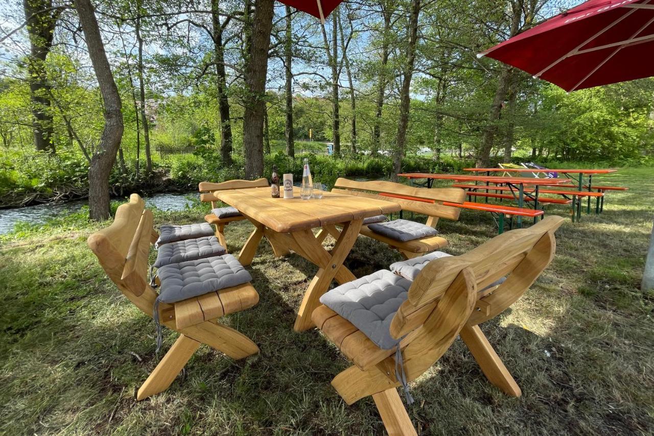 Landhotel Der Distelhof Mit Scheunencafe Dillstadt Luaran gambar
